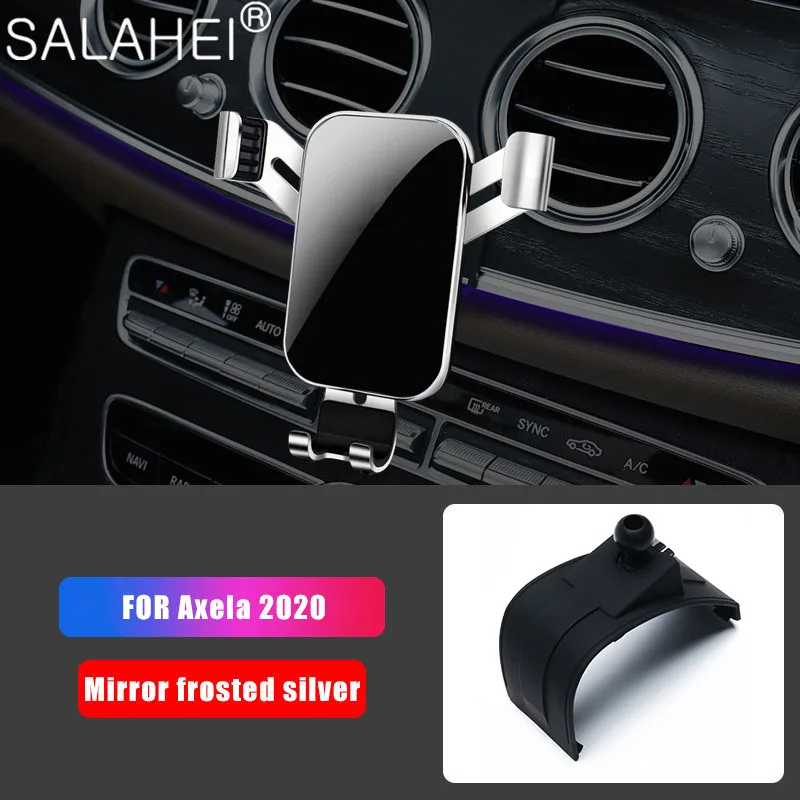 

Gravity Car Phone Holder Bracket Mobile Phone Cell Dashboard Air Vent Stand Clip Mount GPS For Mazda 3 Axela 2020 2021
