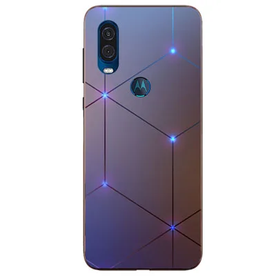 Чехол роскошный чехол из ТПУ и силикона чехол s для MOTO One power Phone задняя крышка для MOTO P40 Funda Coque - Цвет: w66