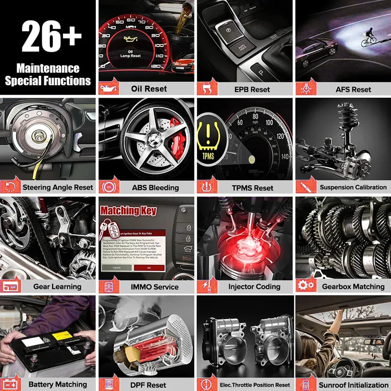 Инструмент для диагностики автомобилей Autel OTOFIX D1 автомобильный диагностический