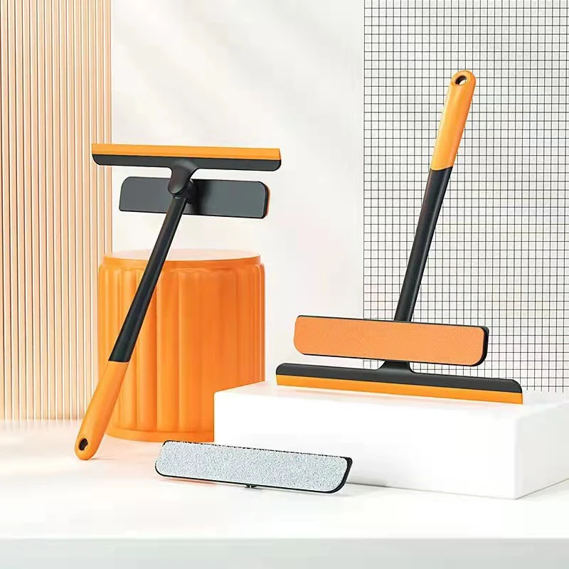 

3 In 1 High Quality Window Cleaning Brush Rotatable Window Cleaning Tool Scraper For Glass Cleaning Brush Window Cleaning