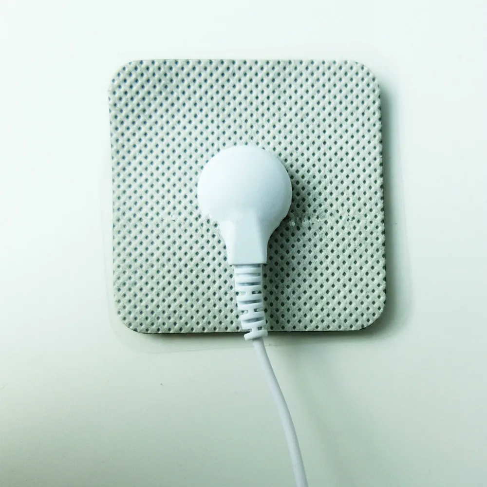 Проводящая перчатка 1 шт. кабель для провода с кнопочным электродом 2 5 мм головка