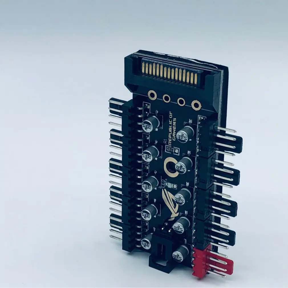 Умный контроллер температуры Pwm 4-контактный вентилятор-концентратор