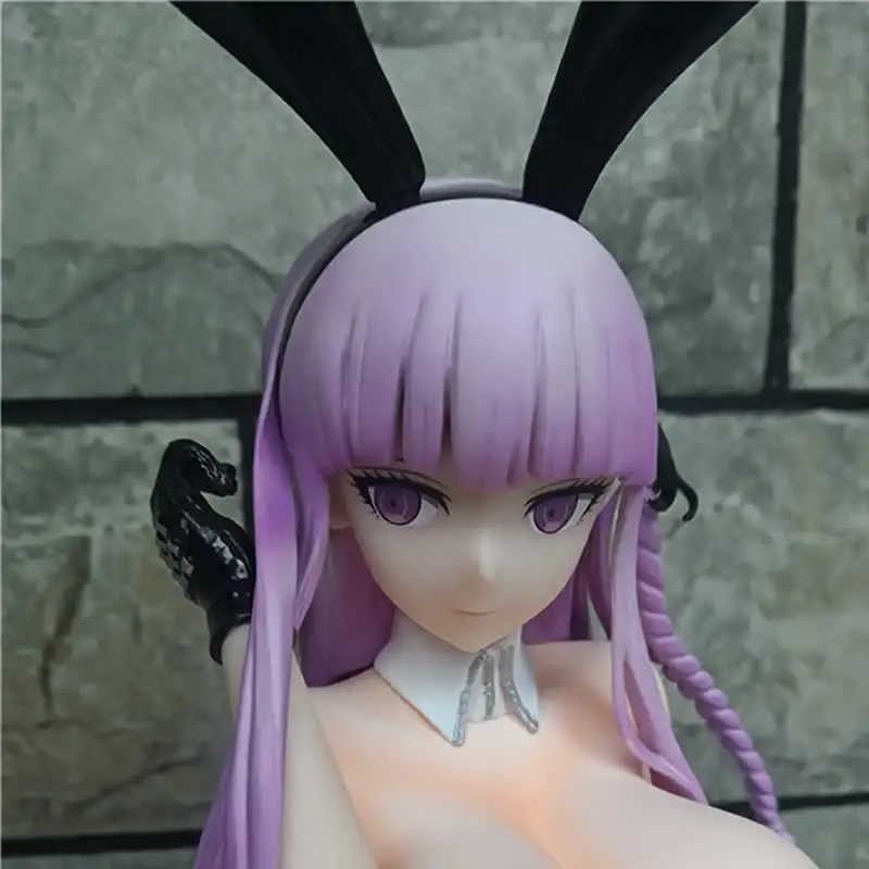 

1/4 B-STYLE Trigger Happy Havoc Kyoko Kirigiri Bunny Ver. Naked Sexy Girl Resin GK Makaizou Model Collection Anime Action Figure