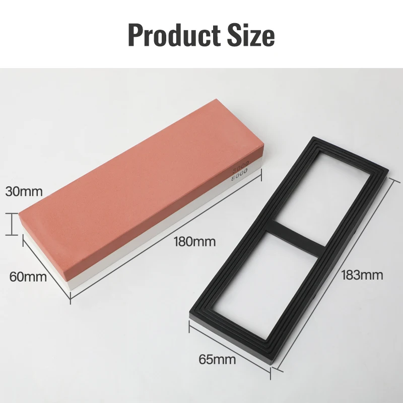 

400-8000 Grit Dubbelzijdig Messenslijper Slijpsteen Slijpsteen Slijpsteen Olie Steen Water Voor Mes Keuken gereedschap
