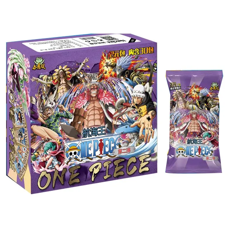 Cartas originales de colecci&oacute;n de Anime japon&eacute;s Luffy Roronoa Sanji Nami TCG, tarjetas de juego, 50-210 unids/caja, regalo de cumplea&ntilde;os para ni&ntilde;os-2