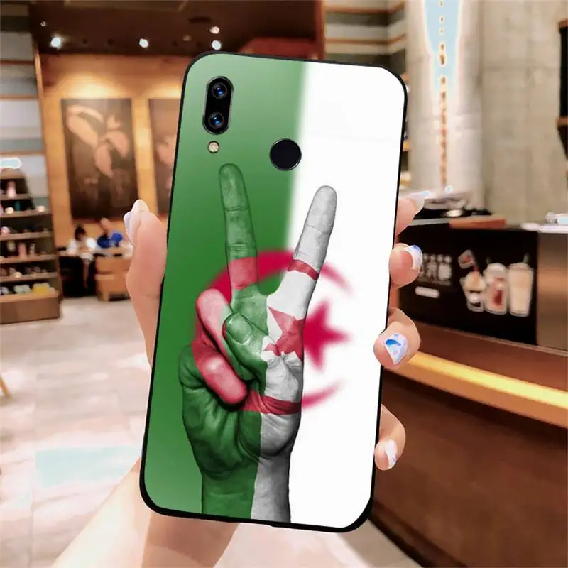 

Algeria National Flag Symbol Phone Case For Xiaomi Redmi note 7 8 9 t k30 max3 9 s 10 pro lite
