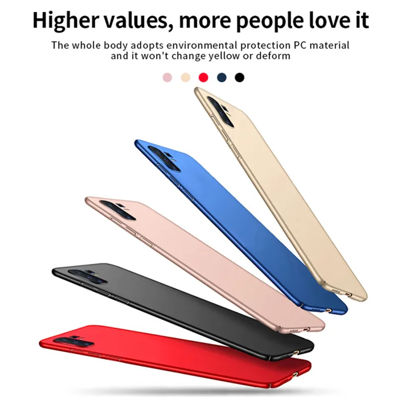 Для Xiaomi Redmi Note 8T чехол PC Shell ультра тонкий жесткий бампер задняя крышка телефона