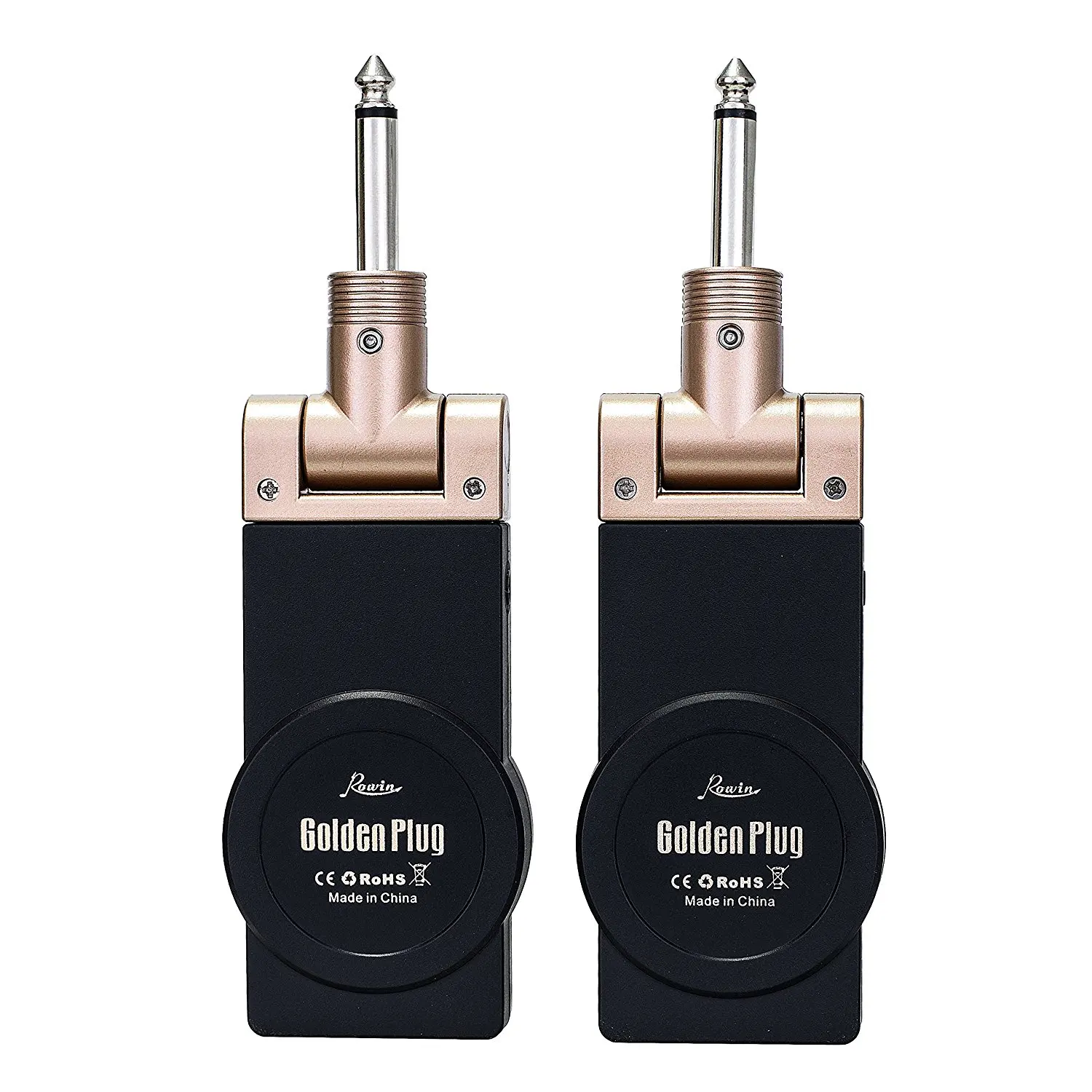 rowin gitarre drahtlose sender für elektrische gitarre bass violine verbinden amp 100ft tran erhalten digital wireless system free global shippin