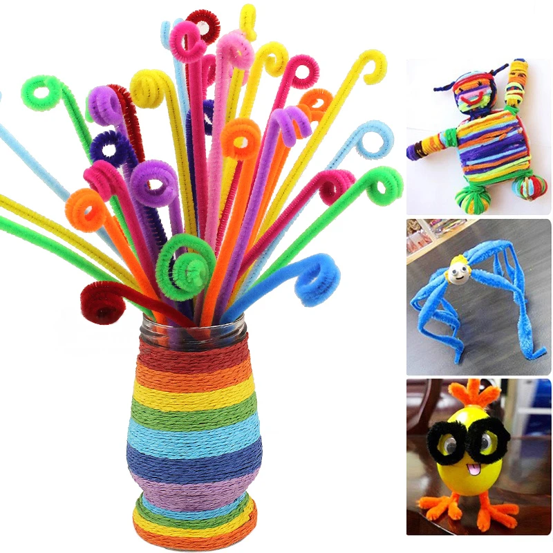 Помпоны/шенилловая проволока/Googly Eyes DIY детские игрушки ручной работы украшения для домашнего праздника бесплатно подарок 020004033