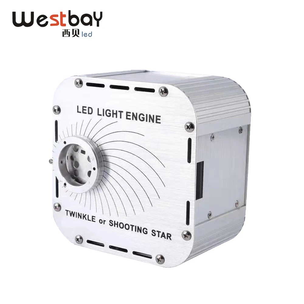 Starry Sky 27W 220V Twinkle Star LED Light Engine Optical Fiber Ceiling Stars without optic fiber+20key RF Remote Control | Лампы и