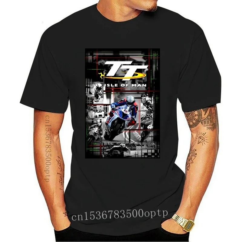 

New Official Isle of Man TT Races Senior Race Black TShirt - 18ATS6B