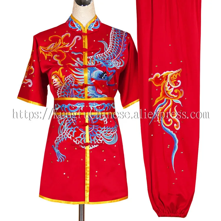 Китайская форма Wushu для кунг-фу одежда костюм боевых искусств стандартная