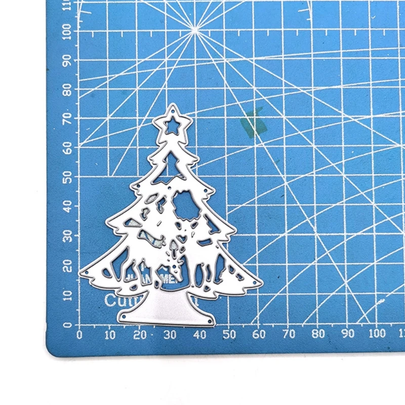 

Christmas Tree Metal Cutting Dies Stencil Scrapbooking DIY Album Stamp Paper