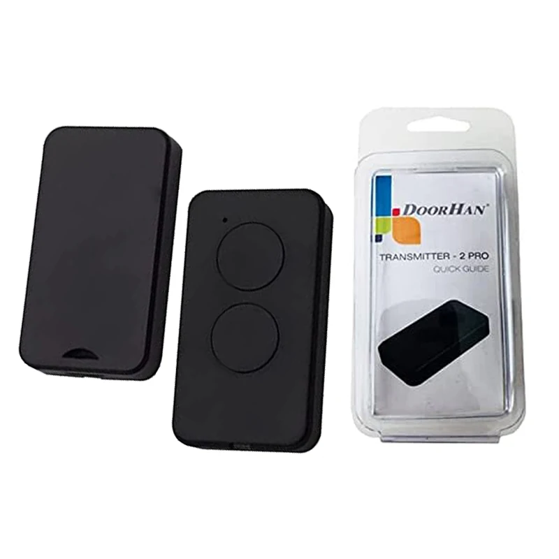 

2PCS DOORHAN TRANSMITTER - 2 PRO Gate Control 433MHz Garage Remote Control Key Fob For Gates and Barriers