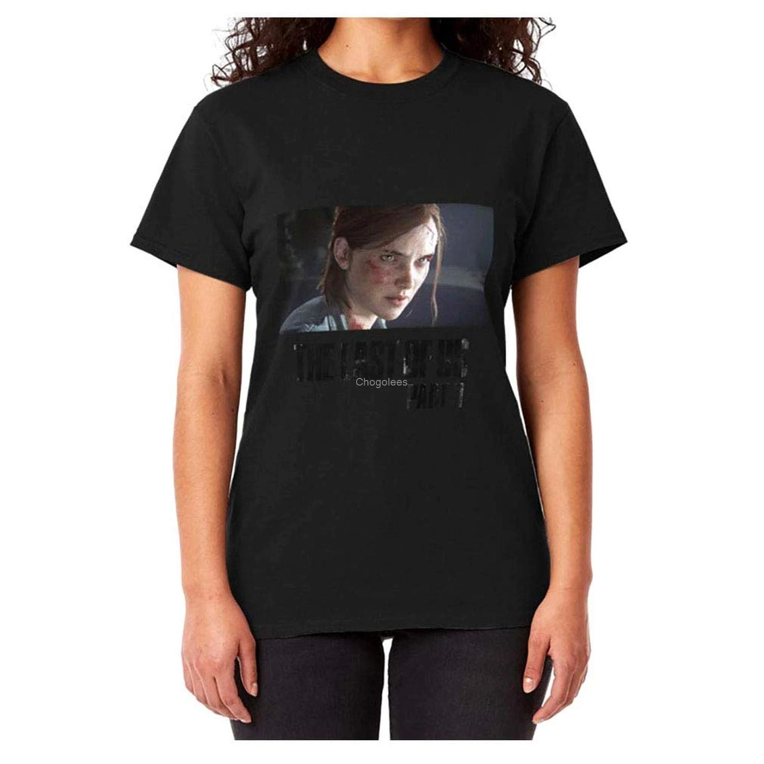 Последняя из США Часть II Элли легкая коллекция 02 Классическая футболка