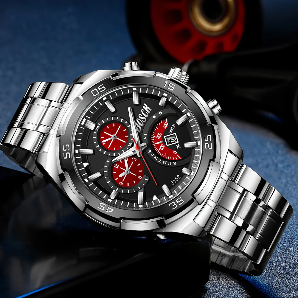 Часы наручные мужские кварцевые спортивные модные водонепроницаемые со