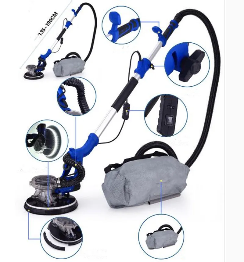 Шлифовальный станок Ручной электроинструмент без пыли для полировки