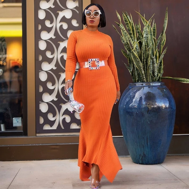 Африканские платья для женщин халат вязаная африканская одежда Дашики модное