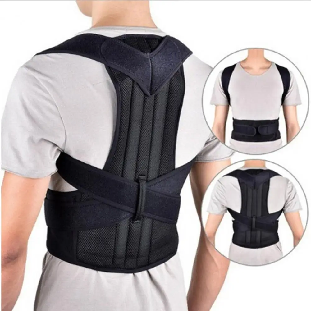 

Practical Posture Corrector Pain Relief Help Comfortable to Wear Slouching Corrector for Adult Posture Corrector