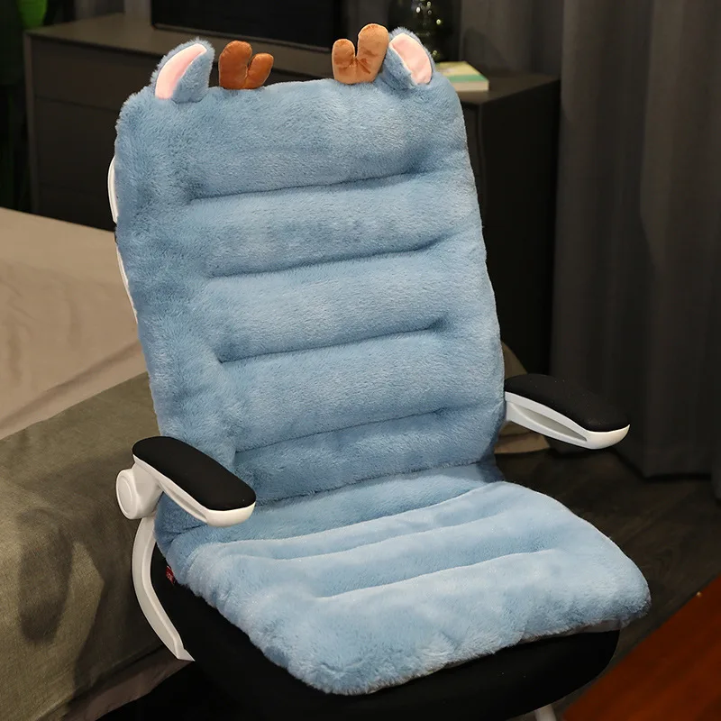 安い 1ピース椅子クッションオフィス定住バットマット学生クッションシートバックウエストサポートベッドサイドマット椅子背もたれ洗える