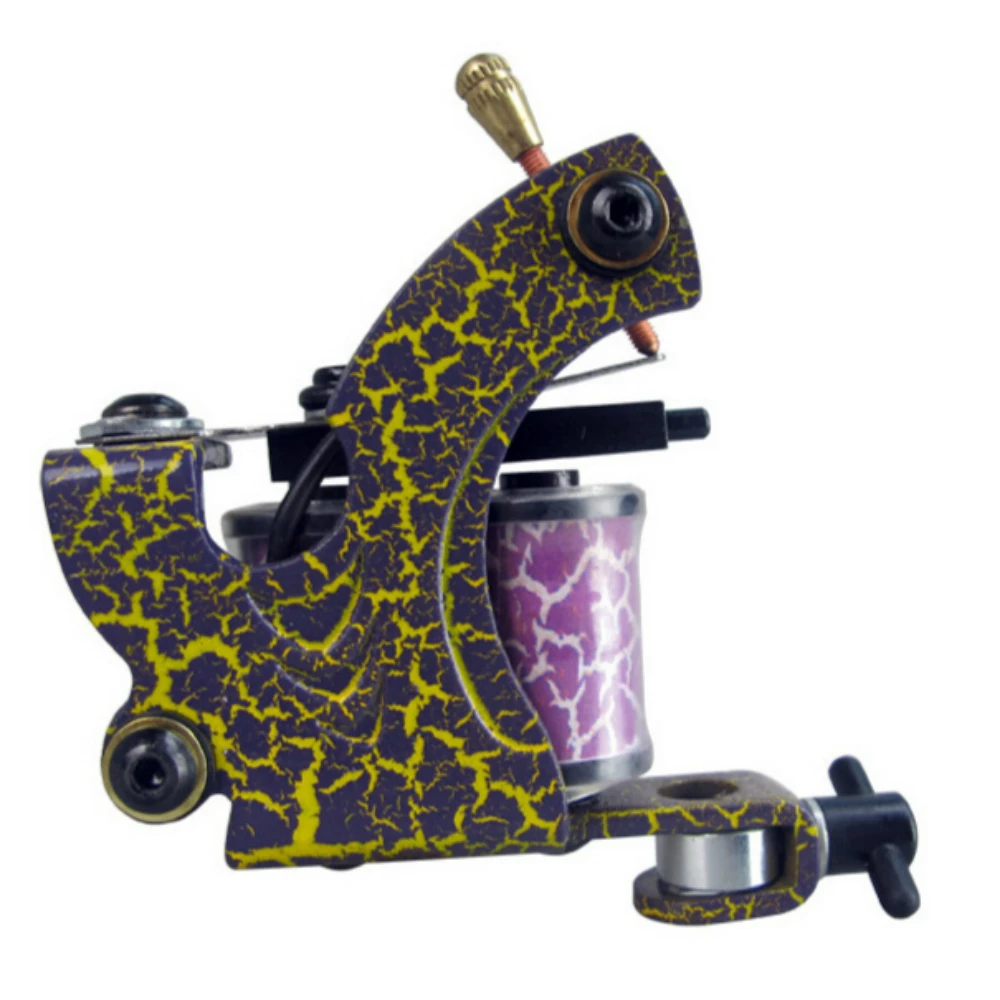 Полный комплект машины для татуировки комплекта катушек Пистолеты 6 цветов