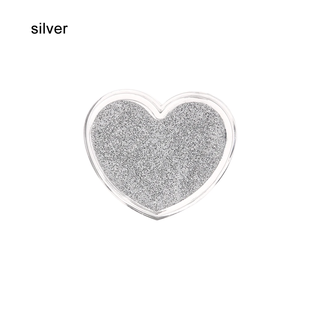 silver-02 1 шт. цветные нетоксичные градиентные цветные штемпельные подушечки чернильная подушечка печать на масляной основе отпечаток пальца практичные DIY художественные аксессуары для детей - Цвет: silver-02