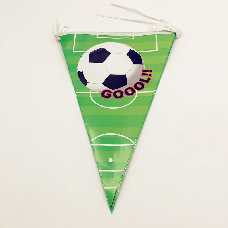 42 шт./компл. зеленые футбольные одноразовые наборы посуды для детей праздничные