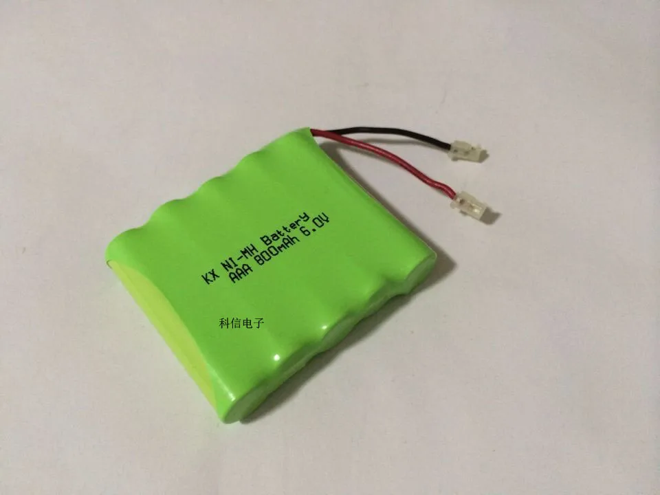 MasterFire 6V AAA Ni-MH 800mAh аккумулятор перезаряжаемые NiMH батареи с вилками