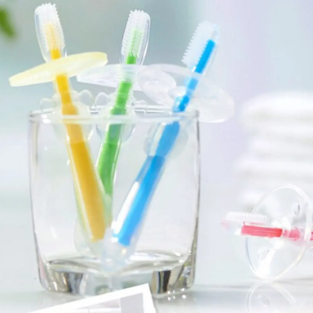 

Unisex Silicone toothbrush baby soft and chewable non-toxic safe and environmentally friendly