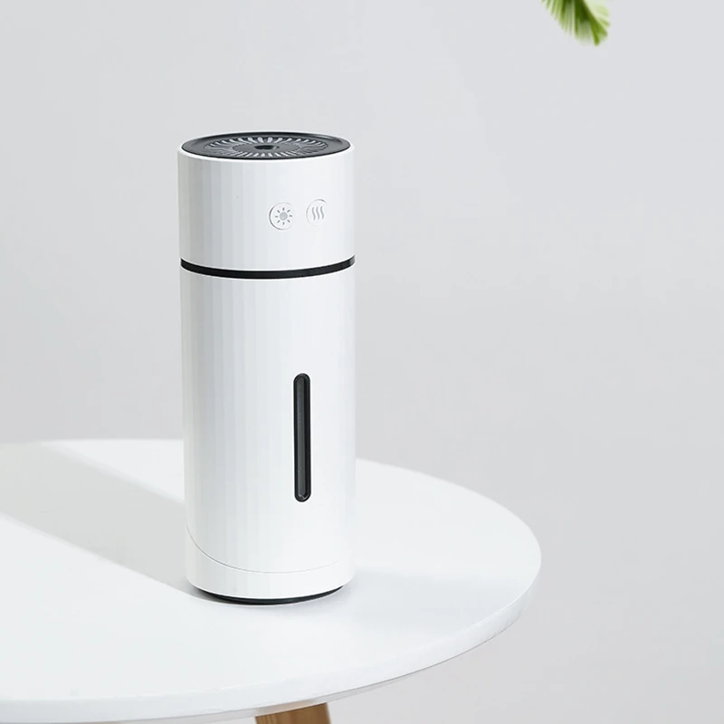 

Portable Air Humidifier Essential Oil Diffuser USB Tiltable Air Humidifier Purifier Desktop Aromatherapy Diffuser,Green