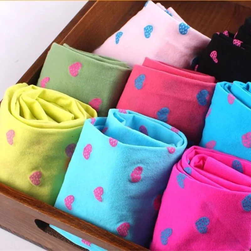 

New Hot Baby Kids Girls Tights Pantyhose Stockings Hot Cartoon Cute Heart Pattern Soft Velvet Ballet Lovely Stocking