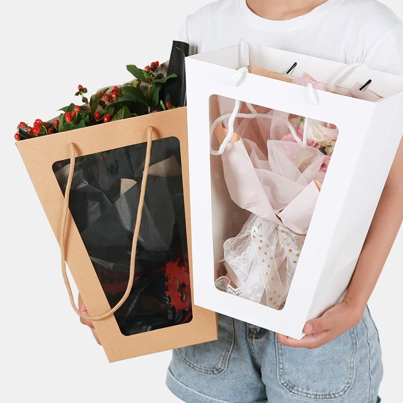 5 шт. трапециевидный пакет из крафт-бумаги | Дом и сад