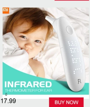 Xiaomi Fanmi Dual use, умный лоб, светодиодный термометр с цифровым дисплеем для измерения температуры ушей, термометр для младенцев