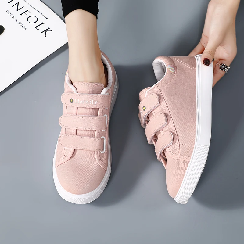 Женские холщовые кроссовки Классическая удобная обувь на плоской подошве