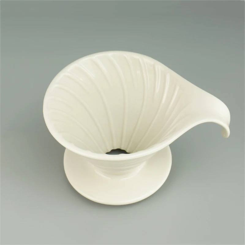 Новый V-образный керамический капельный фильтр с ручкой Простой анти-ожоги