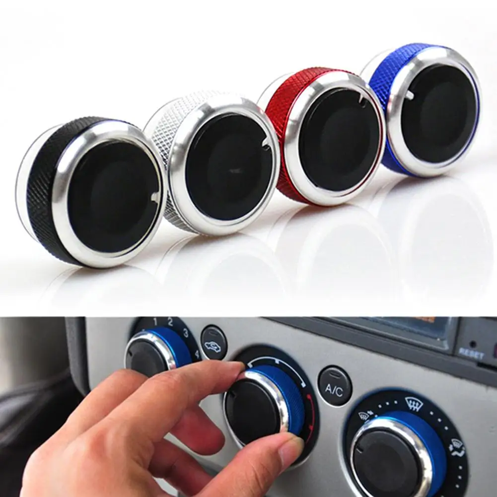 

3Pcs/Set Car Air Conditioning Button Heat Control Switch Aluminum Alloy Switch Knob for Focus Max Mondeo
