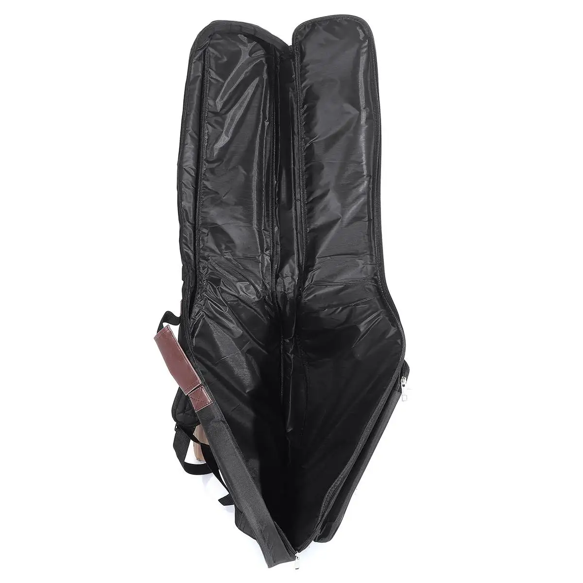 gitarre rucksack doppel schulter riemen taschen wasserdichte elektrische gitarre tasche elektrische bass tasche 8mm verdicken padded gig tasche fall f