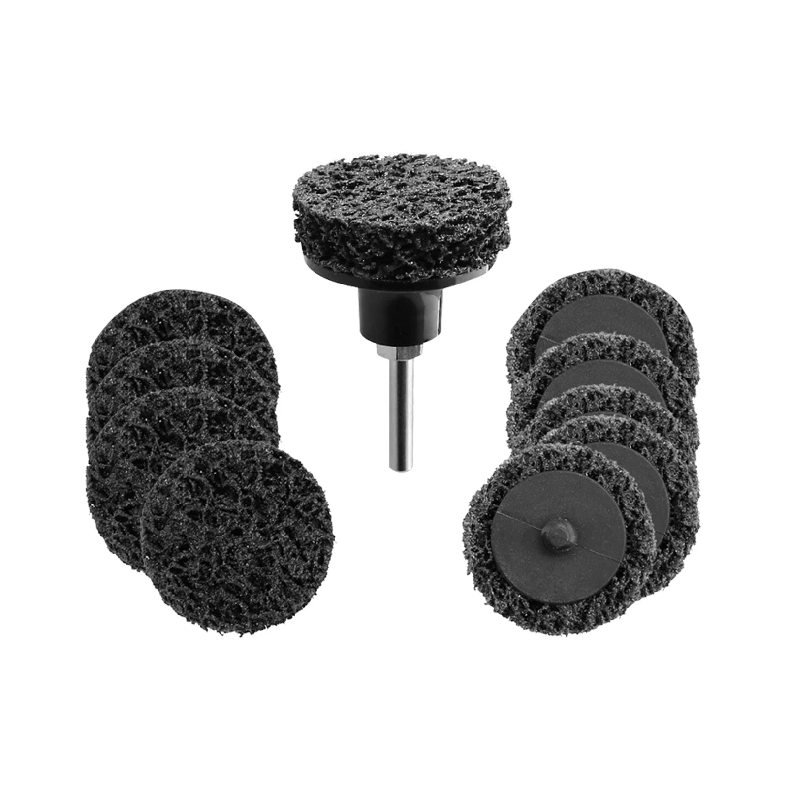 

11pc 2 Inch Grit Sandpaper Sanding Disc Wet Dry Sander Sheets with Sanding Buffing Pad Grinding Abrasive Sanding Set