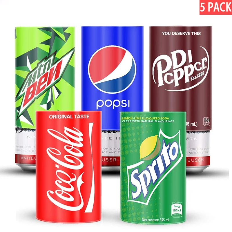 

Creative Hide a beer Can Cover Bottle Sleeve Case Camping Travel Hiking Thermal Bag Cola Cup Cover Bottle Beverage Holder