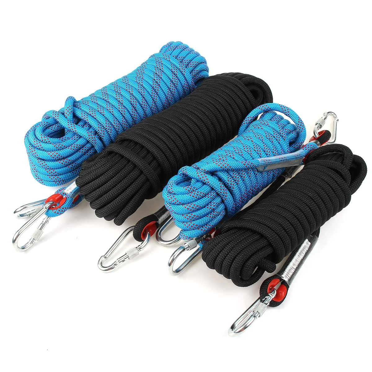 

12mm 10/20M Professional Rock Climbing Cord Outdoor Hiking Rope High Strength Safety Sling Cord Rappelling Rope Equipment Tool