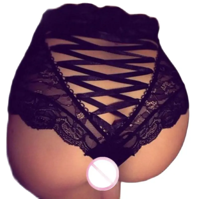 

Lace-up Bondage Lingerie Sexy Plus Size Underwear G String Thong Erotic Hot Perspective Women Pajamas Female Costumes