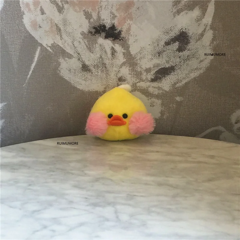 Прибл. 6 см Плюшевая плюшевая утка брелок игрушка кулон кукла детский подарок |