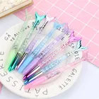 Ручки гелевые нейтральные, 0,5 мм, 1-2 шт., черные чернила для ручек мм, подпись в офисе