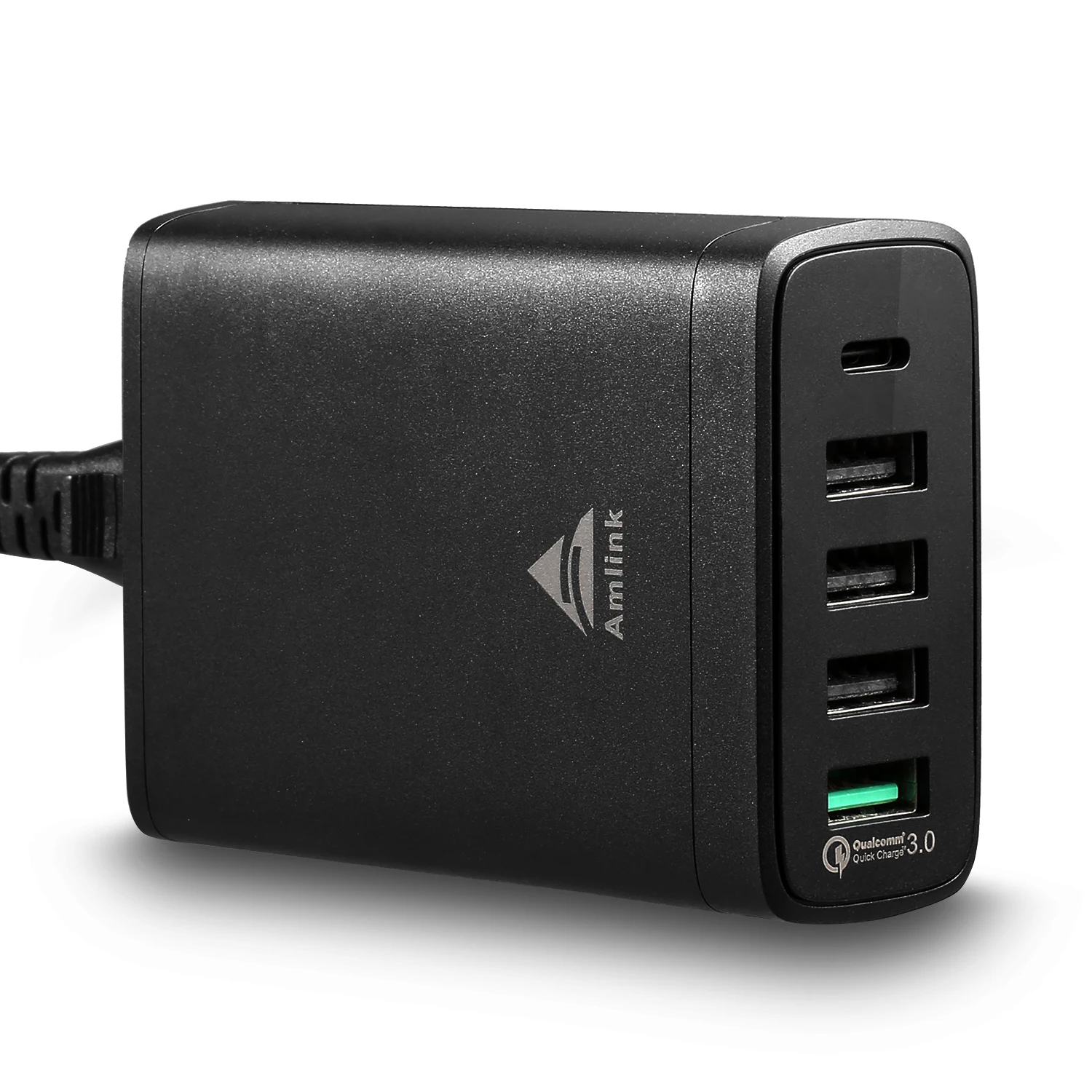 

Быстрое зарядное устройство 40 Вт 3,0, быстрое зарядное устройство с 5 USB-портами, дорожный адаптер QC3.0, настенное зарядное устройство для телеф...