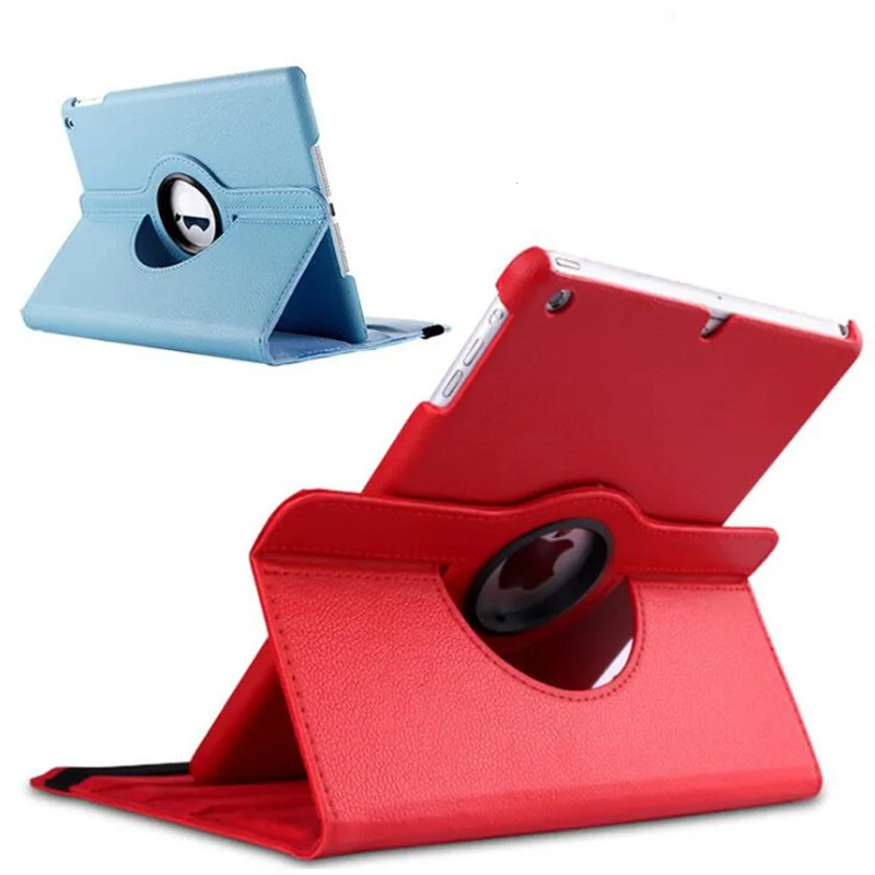 

For iPad Air 2 Air 1 iPad 9.7 2018 2017 Case Cover A1822 A1823 A1893 A1954 5th 6th Generation Case 360 Degree Rotating Funda