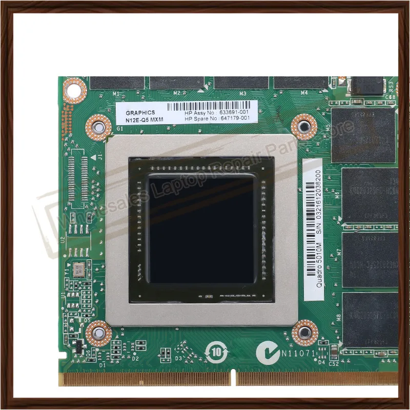 Оригинальный ноутбук графический GPU карта N12E-Q5-A1 для Dell precision M6600 видеокарта |
