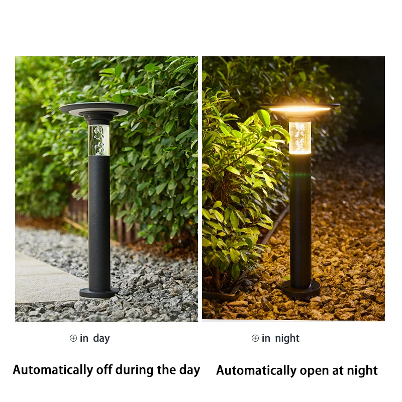 Светильник для газона на вилле садовый декоративный светодиодный светильник