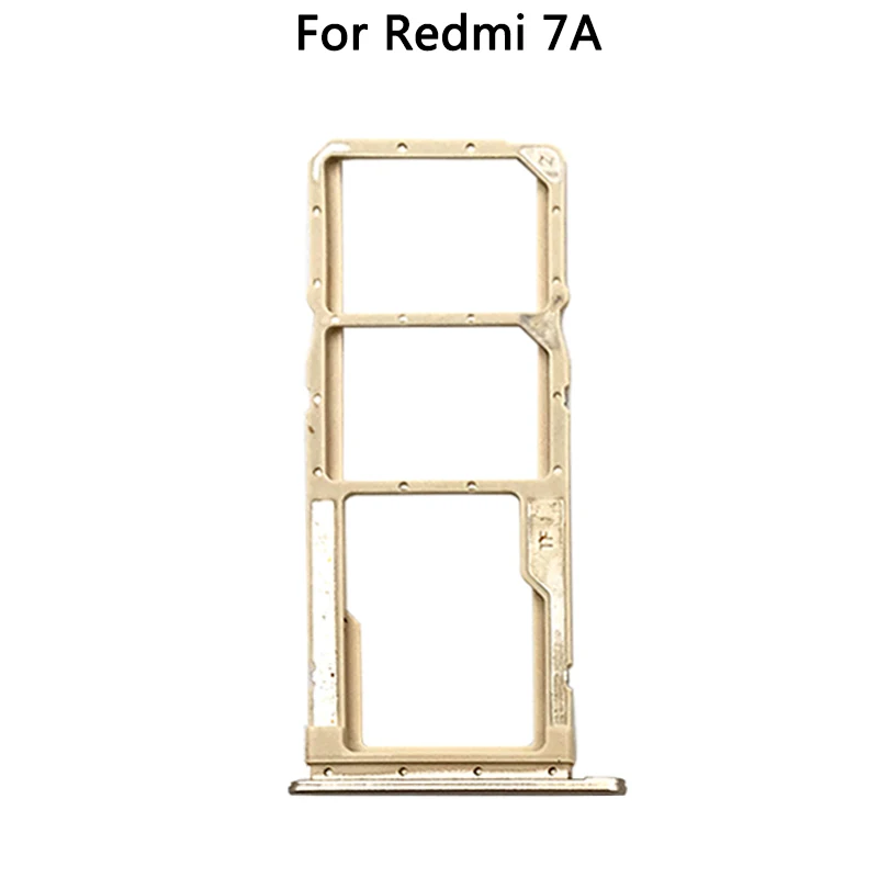 

For Xiaomi Redmi 7A Sim/SD SIM Card SD Reader Holder Sim Tray Adapter For Redmi 7A Sim Card Tray