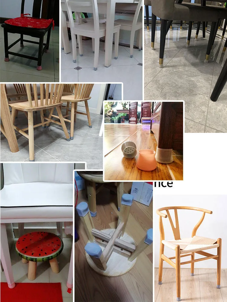 8/16 шт. ножек стола шапки резиновые ножки протектор столовый Детские безбортные