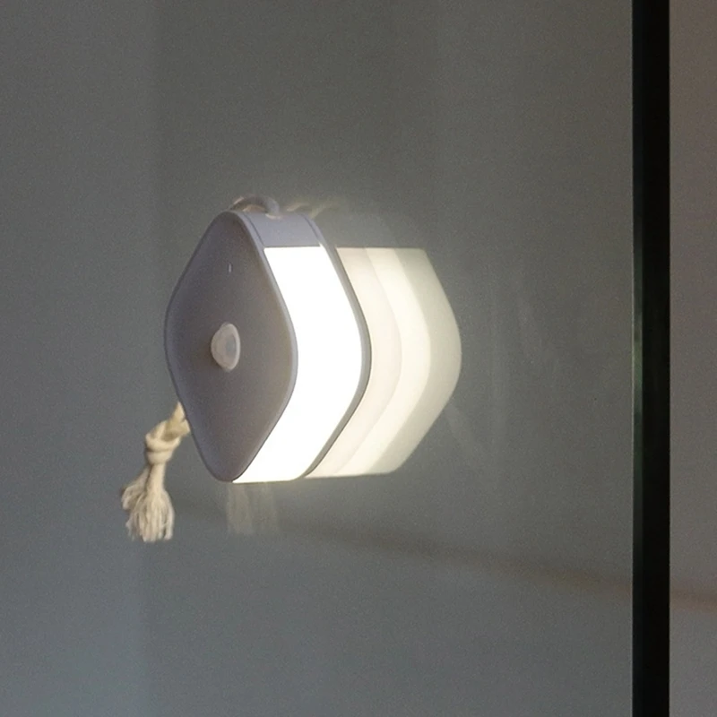 

Wireless Smart PIR Motion Sensor Night Light LED Sensor Light Bedroom Living Room Corridor Bathroom Night Lamp